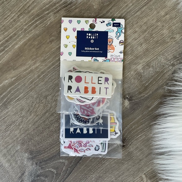 🩷🩵Roller Rabbit x Target 28 Count Sticker Set - Picture 3 of 4